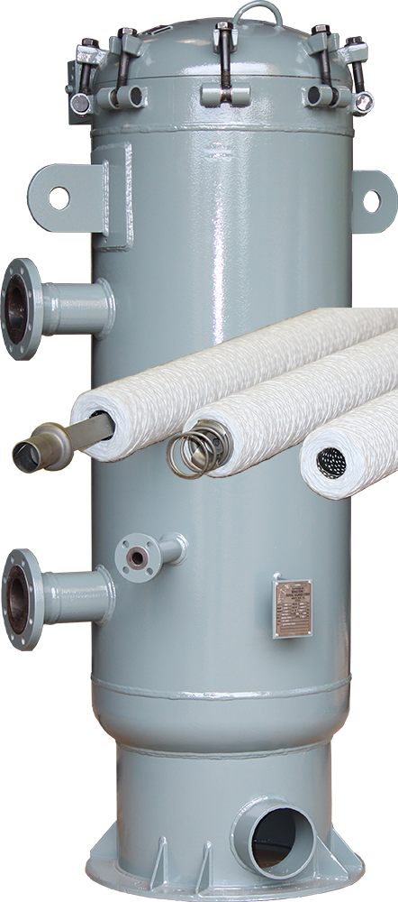 61V Filtration Unit with wound filter cartridges 61V Filtration Unit with wound filter cartridges