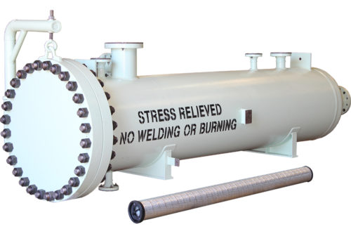 Type 61H horizontal filtration unit with high flow filter cartridges Type 61H horizontal filtration unit with high flow filter cartridges