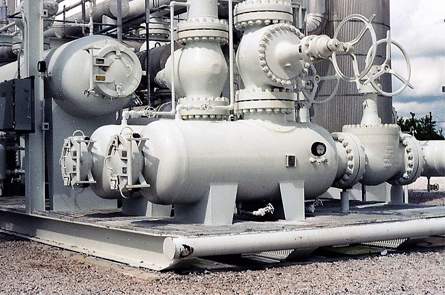 Dry Gas Filters on skid Dry Gas Filters on skid