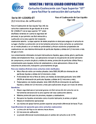 Folleto del Cartucho Coalescente de la W--L536Rb-ET