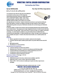 Folleto del Cartucho filtrantes de la WMGL536