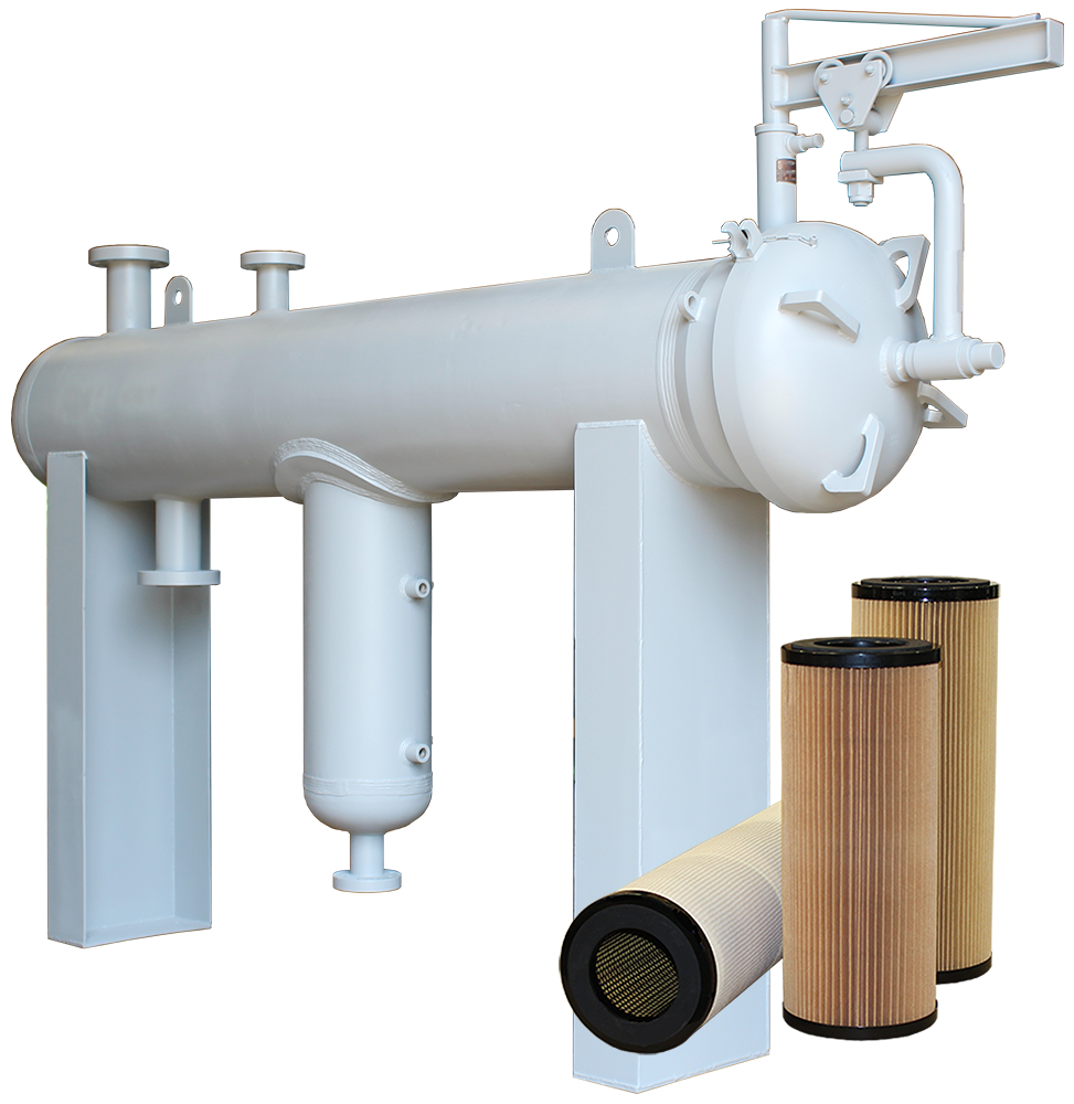 Liquid-Liquid Coalescer with Cartridges Liquid-Liquid Coalescer with Cartridges