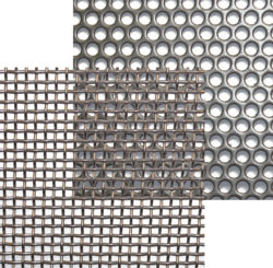 Strainer basket screen selection