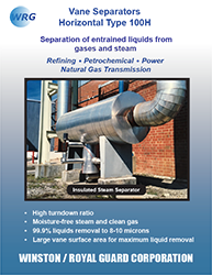 Type 100H Horizontal Vane Separator brochure
