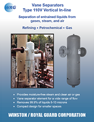 Type 110V Vertical Vane Separator brochure