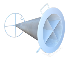 Type 50-WOP with centering ring and internal cross-bracing for enhanced structural strength Type 50-WOP with centering ring and internal cross-bracing for enhanced structural strength