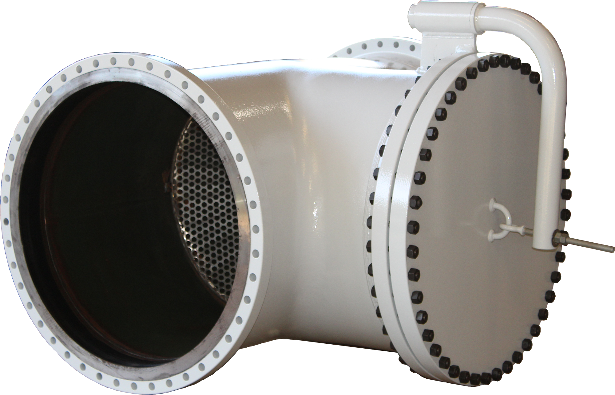 Type 59 "T" Strainer with Flanged Closure and Davit Type 59 "T" Strainer with Flanged Closure and Davit