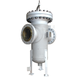 Fabricated Simplex Strainer with lifting davit